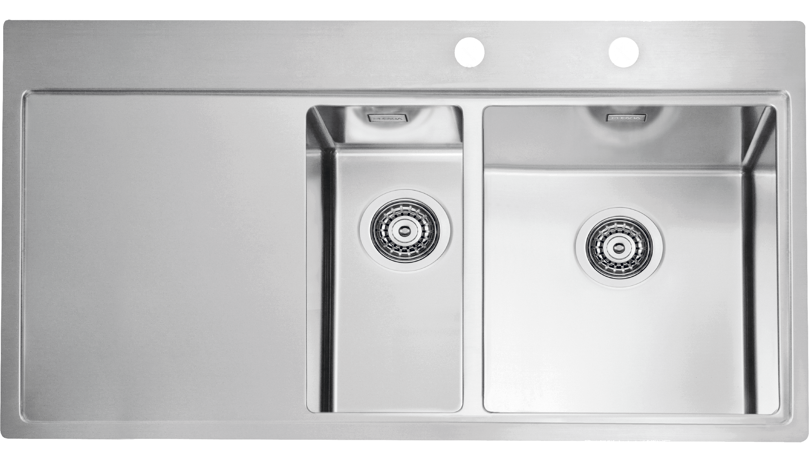 evier à encastrer pure 980 inox hd